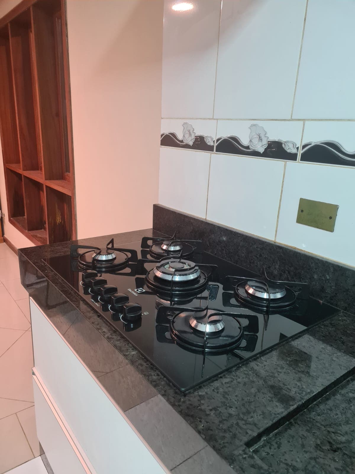 Área infantil com brinquedos para entretenimento das crianças